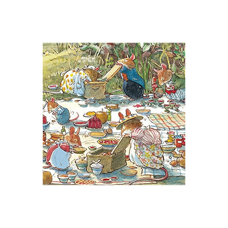 Museums & Galleries Brambly Hedge Picnic Time 8 Square Notecards