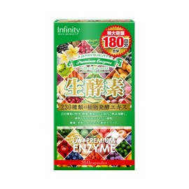 Infiniti Premium Raw Enzymes, Extra Large Capacity, 180 Day Supply, 360 Tablets