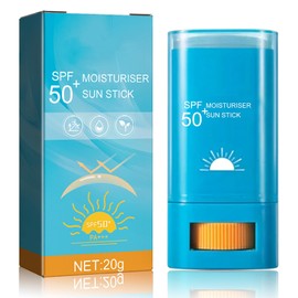 Protector Solar Stick Spf 50, Protector Solar Facial Para Todo Tipo De Piel, Resistente Al Agua Y Ligero, Protección Uv Efectiva Barra Solar...       