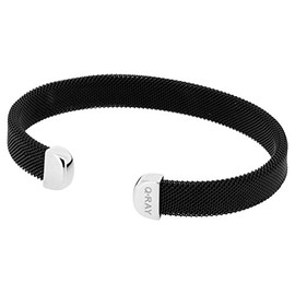 QRAY Midnight Series Black and White Bracelet Size Small Q-Ray Q.Ray Q Ray