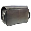 AsdruMark Dark Brown Hanging Wash/Toiletry Bag