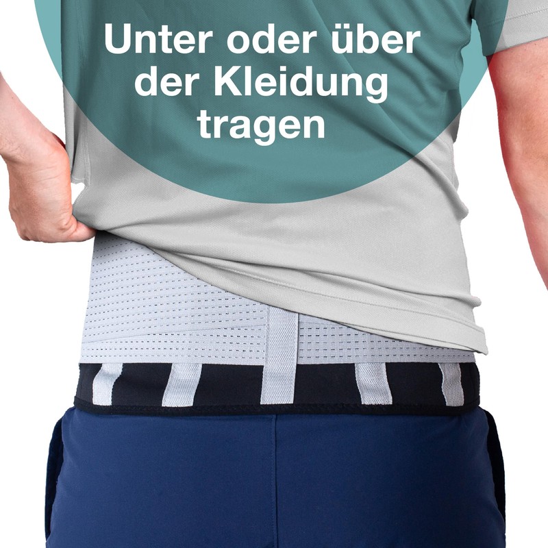 Neoprene Back Support Belt Supports Lumbar Area - Relieves Back