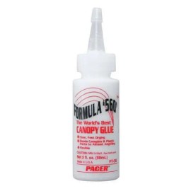 Pacer New Zap Pacer Adhesives Formula 560 RC Airplane Canopy Glue 2 oz PT56 PAAPT56