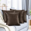Nestl Throw Pillow Covers, Cozy Velvet Decorative Outdoor Pillow Covers
