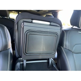 Car Console Covers Plus Made in USA Designed for Jeep Wagoneer & Grand Wagoneer 2022-2025 Neoprene Center Console Cover for Both Front & Back Seat Consoles Gray (Price is for One)