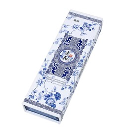 Ruilogod Casa-J Ceramic Flower Pattern Handle Spoon Chopsticks 2 in 1 (id: 168 1ac e7c 5c3 7fa, Small, 1681ace7c5c3f7faf4a78540d46247