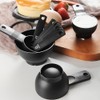 Measuring Cups and Spoons Set 10 Pieces, Durable Plastic Kitchen