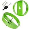 HLOFIZI 6-3/8 Hole Saw 4-3/8 Hole Saws for 4" 6"