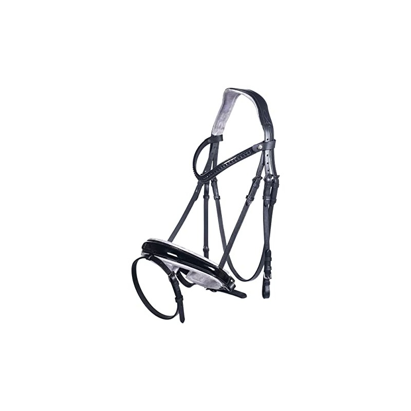 HKM Sofia Bridle Black/Lilac Pony