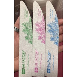 nail factory limas para uñas  nail factory 3 pz