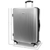 World Traveler Dejuno Monarch Lightweight Hardside Polycarbonate Expandable Spinner Luggage