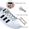 LUCKNIGHT Elastic Shoelaces, 6 Pairs No Tie Elastic Laces for