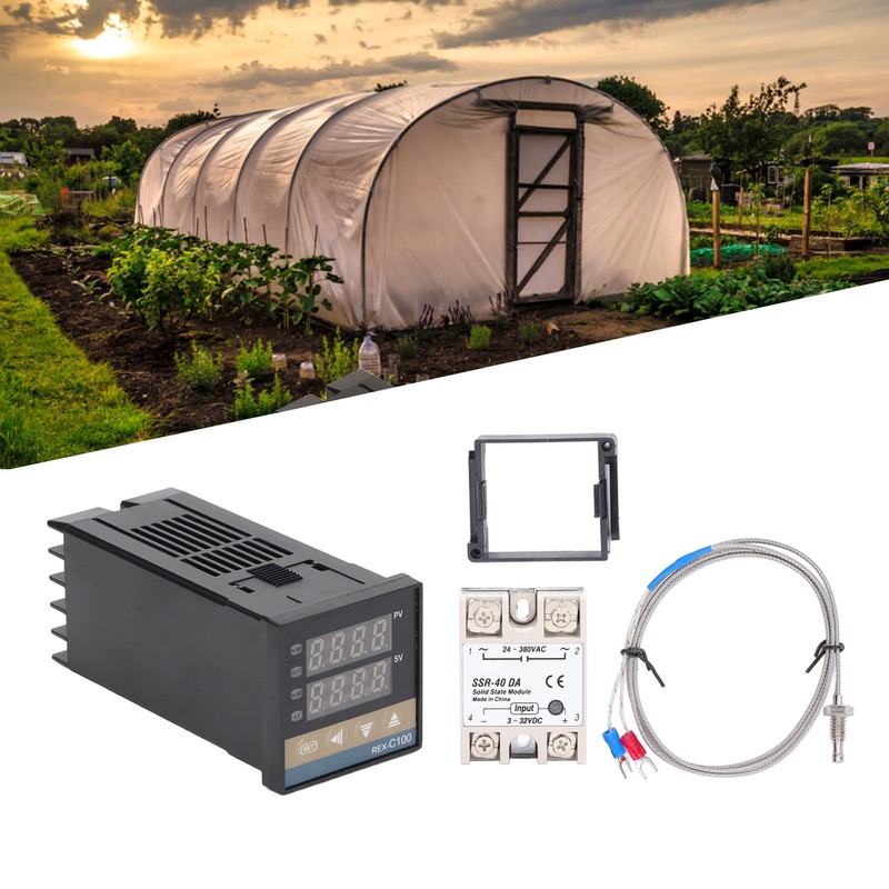 Digital PID Thermostat Kit Waterproof High Accuracy Professional PID REX