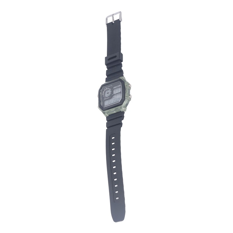 Electronic Sports Watch 12 24 Hours Waterproof Digital Wrist Watch
