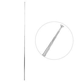 Walfront Antena de Varilla de señal de Canal Completo de 7 Canales para Radio de Coche de Juguete, Antena telescópica Antena de Varilla para Control Remoto