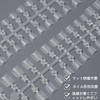 ISHR Nail Tips, Oval Short, 300 Piece Set, 12 Sizes,