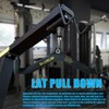 BLUSLM LAT Pull Down Bar for Cable Machine, LAT Pulldown