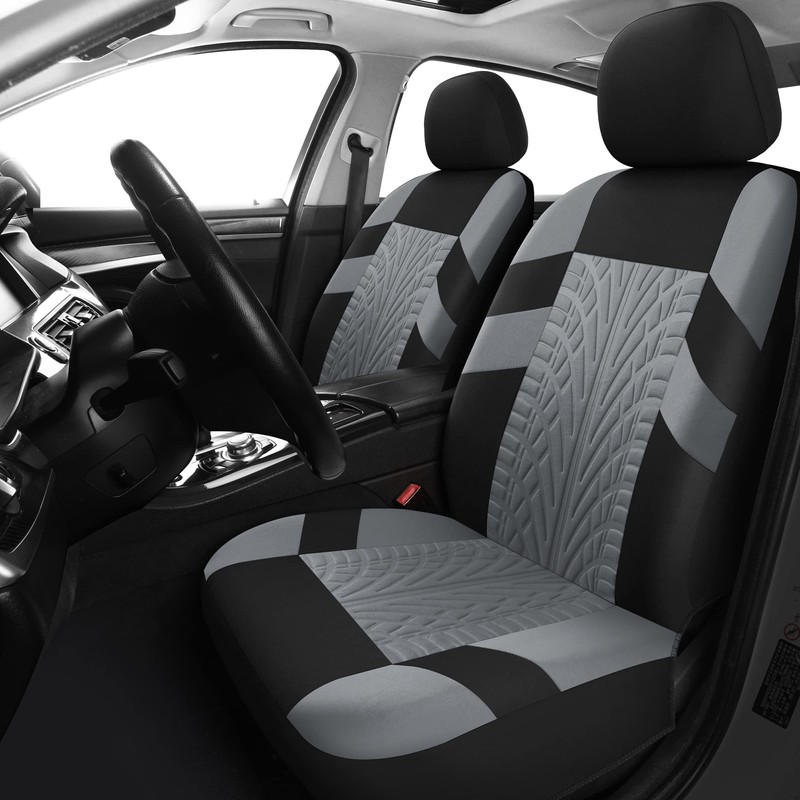 VarCozy Car Seat Covers Full Set, Front & Split Rear