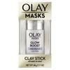Face Masks by Olay, Clay Charcoal Facial Mask Stick, Glow