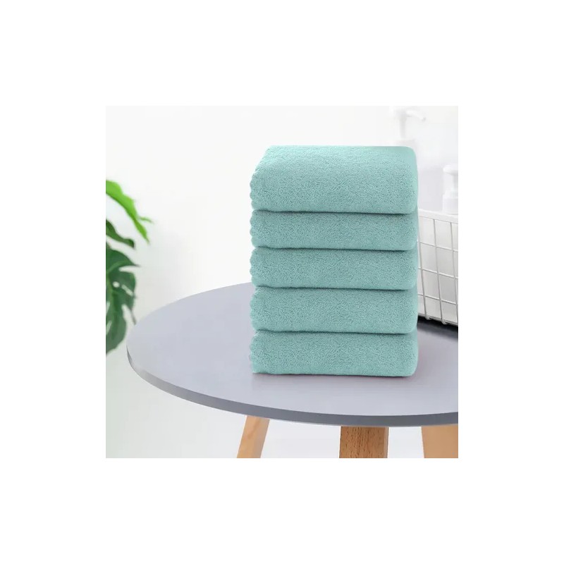 Juego De Toallas Faciales De Terciopelo, Suaves Y Absorbente