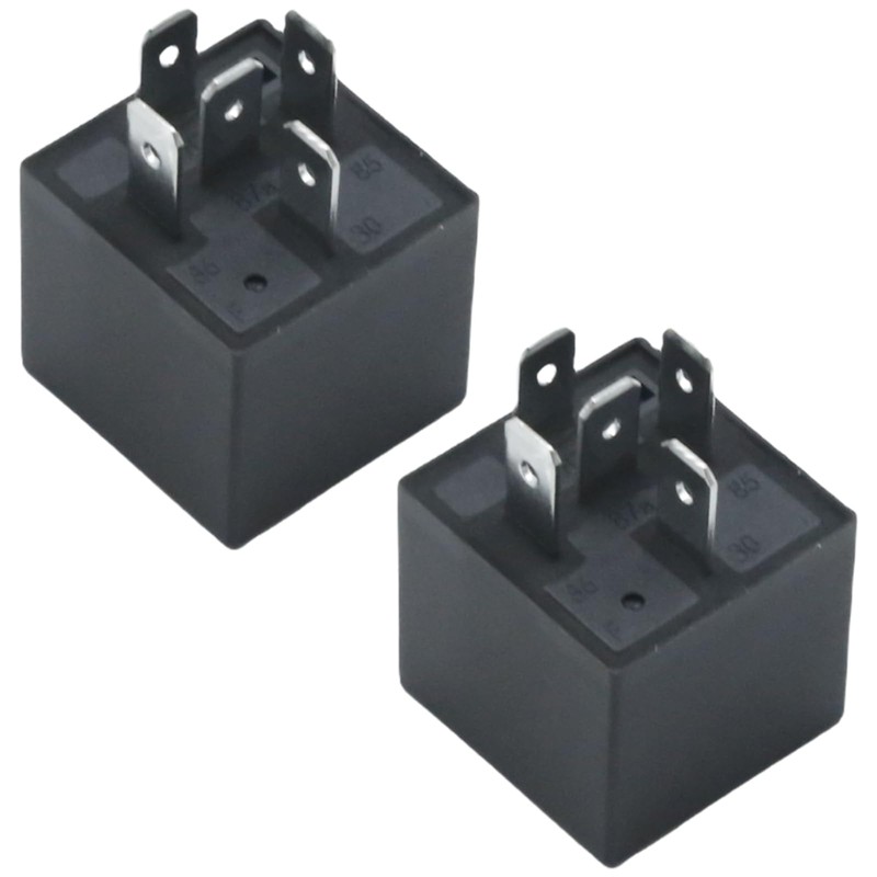 Vkinman 2Pcs 4RD93168001 Waterproof Relay 12V 40A, Replacement for Hella