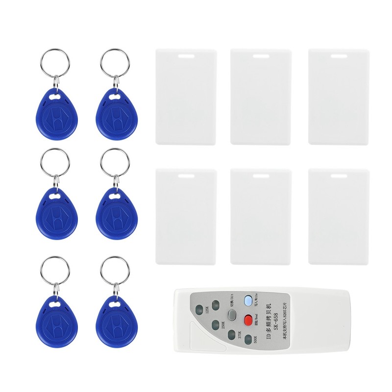 13Pcs 125KHz Handheld RFID ID Card Writer Copier Reader 6