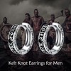 Celtic Earrings 925 Sterling Silver Nordic Viking Earrings Jewelry Gift