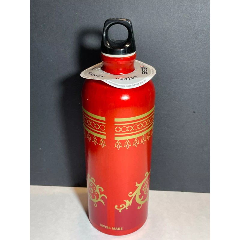 Sigg water bottle 1.0 liter Maha Ruby Red Swiss Made