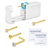 WillTen WillTen 6Pcs Nose Piercing Kit with Gold Nose Stud,
