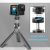 Aluminum Camera Tripod Adapter with 360 Degree Rotation Mini Ball