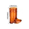 20 Vasitos Botas Vaquero Shots Caballitos Plástico 1 Oz Choc