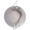 Bone Dry Pet Paw Print Collapsible Pet Storage Container Round