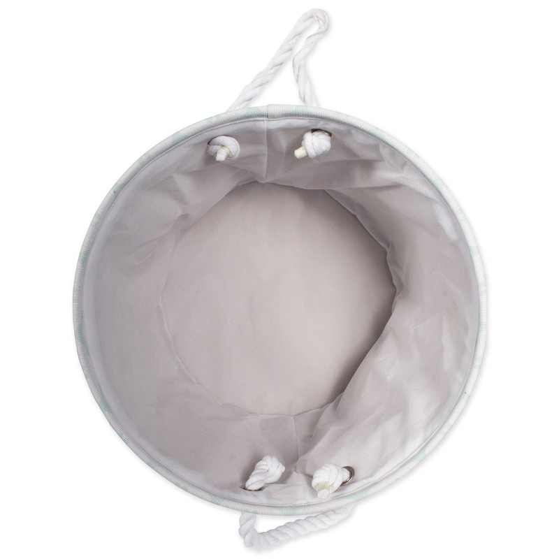 Bone Dry Pet Paw Print Collapsible Pet Storage Container Round