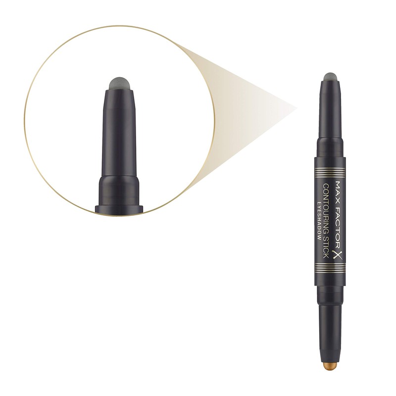 Max Factor Contouring Stick Eyeshadow Bronze Moon & Forest Green