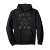 Vintage Rialto CA Home City Pfeile im Used-Look Pullover Hoodie