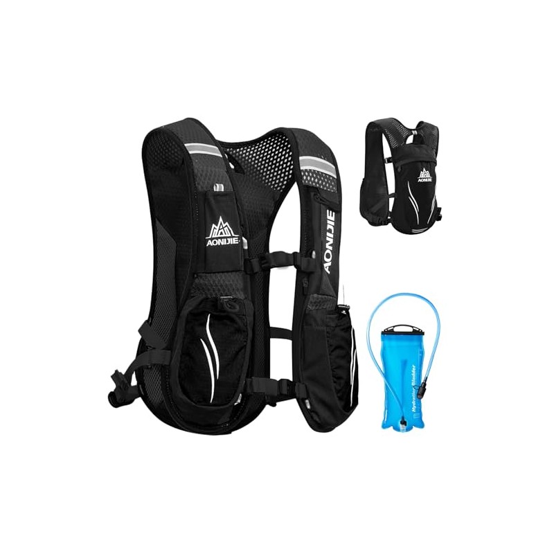TRIWONDER Ultralight Hydration Backpack, 5.5 L Running Backpack, Trail Running