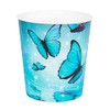 Idena 11544 Children's Waste Paper Bin, Butterfly Motif, 9 Litre