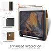 KingBlanc for Air 13-inch Case (M3 2025/M2 2024) with Built-in