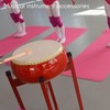 Ahvqevn 2 Pairs Wooden Mallet Percussion Sticks Hammer for Energy