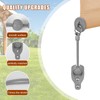 Seprochoo Replacement Shade Parts Bungee End Cap Kit, for Exterior