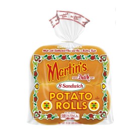 Martin's Famous Pastry 2 PK - Martin's Potato Sandwich Rolls 🥯 Fresh 3.5 Inch Buns / 8 pack