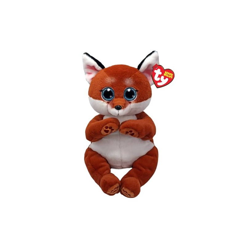 TY WITT Fox Beanie Bellies Medium - Squishy Beanie Baby