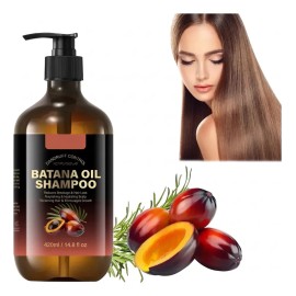 Shampoo Batana Oil 420ml Tratamiento Capilar Anticaida. Shampoo Para El Crecimiento Del Cabello Control De Caspa Hidratacion Profunda Brillo Y Fuerza 