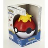 Pokémon- Pikachu Radiowecker mit Beleuchtung, einzigartig, 811354, gelb, 12 x
