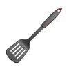 Fackelmann Perforated Shovel Nylon Charcoal Grey and Red