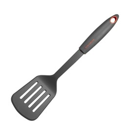 Fackelmann Perforated Shovel Nylon Charcoal Grey and Red