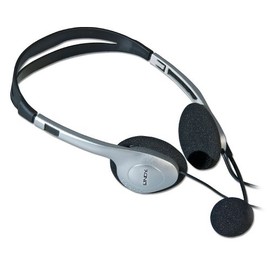 Lindy 20398 Stereo Headphones with Microphone