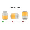1.3L Vacuum Insulated Lunch Box 304 Stainless Steel Food Container