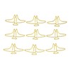 100pcs Paper Clips Prevent Slip Cute Animal Shaped Decorative Metal