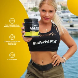 BioTechUSA EAA Zero - Essential Amino Acid Power | 7160mg EAA/serv. | WHO Recommended Ratio | Sugar-Free, Gluten-Free, 350 g, Pineapple-Mango